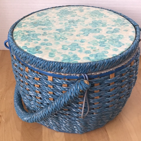 Vintage Dritz Japanese Sewing Basket - Picture 3 of 13